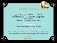 Classic Black Journal Personalized with Name & Monogram or Quote