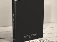 Classic Black Journal Personalized with Name & Monogram or Quote
