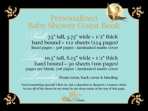 Peter Rabbit Baby Shower Guest Book for Baby Wishes, Advice for Parents - Vintage Style